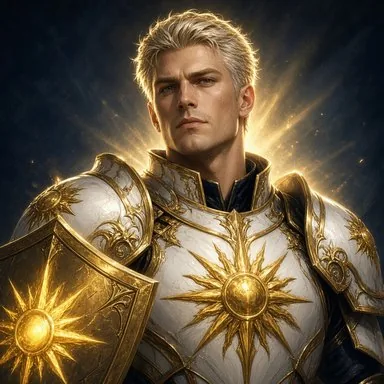 Sir Aldric Dawnshield, Paladin