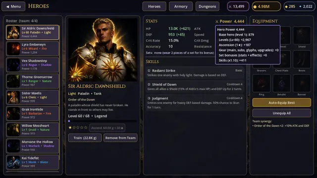 Hero Power breakdown